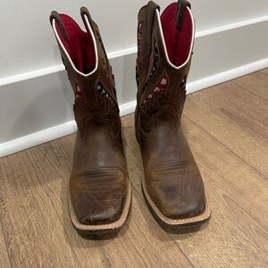 Ariat Red Wiggle Room Fit System